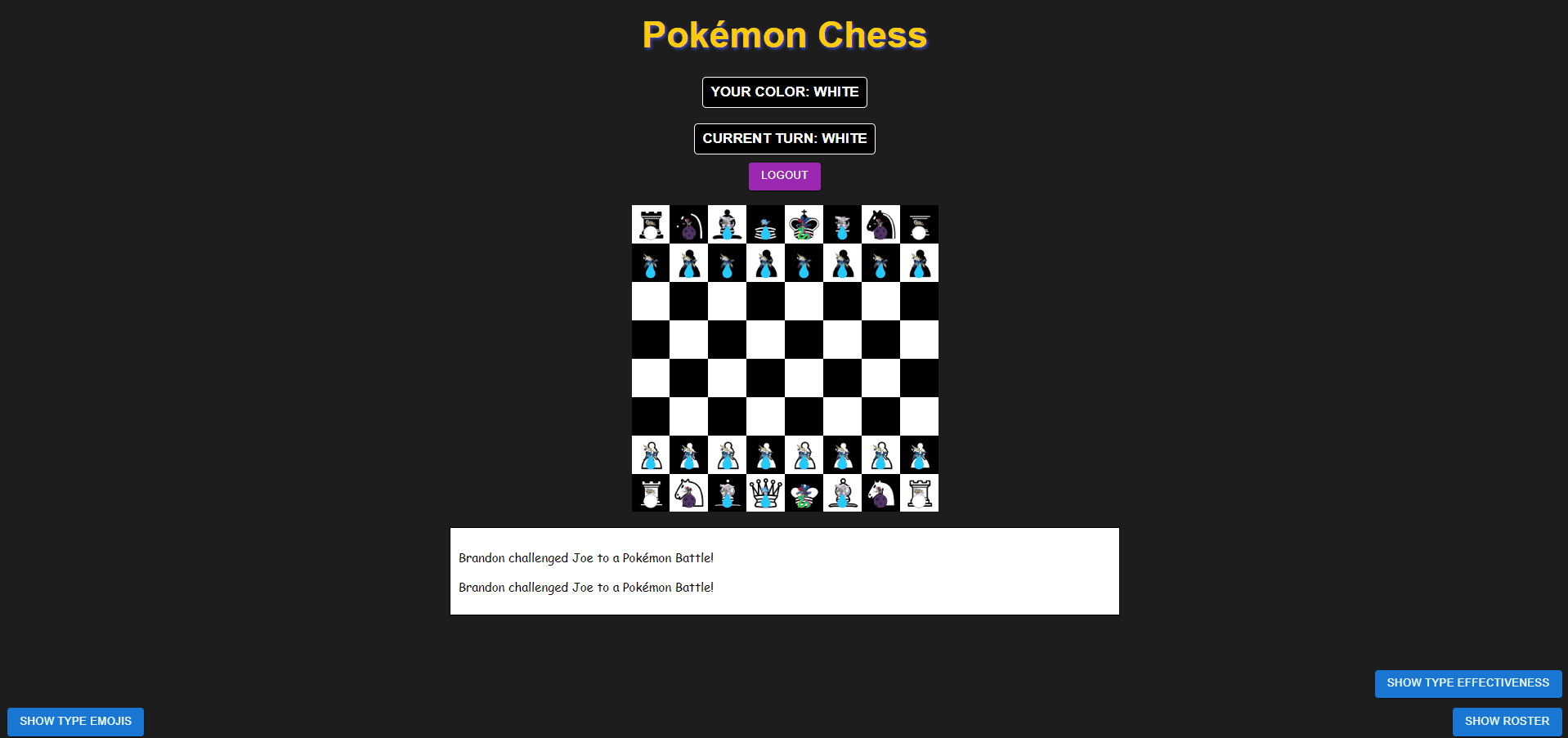 Pokemon Chess